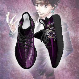 Kuroro Lucifer YZ Shoes Custom Hunter X Hunter Anime Sneakers Fan Gift TT04 - 4 - GearAnime