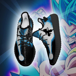 Gogeta Silhouette YZ Shoes Skill Custom Dragon Ball Anime Sneakers MN04 - 3 - GearAnime