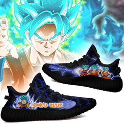 Goku Blue YZ Shoes Dragon Ball Anime Sneakers Fan TT04 - 2 - GearAnime
