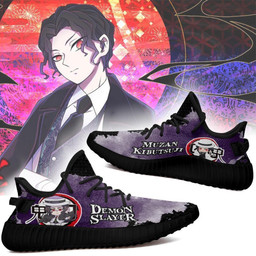 Muzan Kibutsuji YZ Shoes Demon Slayer Anime Sneakers Fan Gift TT04 - 2 - GearAnime