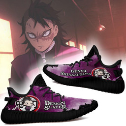 Genza Shinazugawa YZ Shoes Demon Slayer Anime Sneakers Fan Gift TT04 - 2 - GearAnime