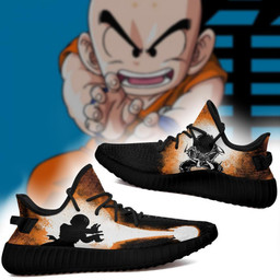 Krillin Silhouette YZ Shoes Skill Custom Dragon Ball Anime Sneakers MN04 - 2 - GearAnime