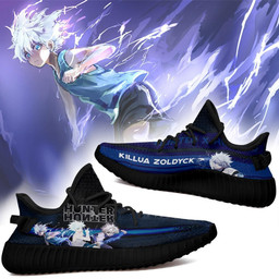 Killua YZ Shoes Custom Hunter X Hunter Anime Sneakers Fan Gift TT04 - 2 - GearAnime