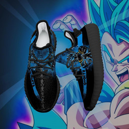 Gogeta Blue YZ Shoes Silhouette Dragon Ball Anime Shoes Fan MN04 - 3 - GearAnime