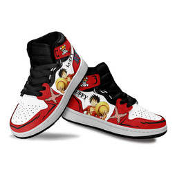 Monkey D Luffy Kids Sneakers Custom Anime One Piece Kids ShoesGear Anime