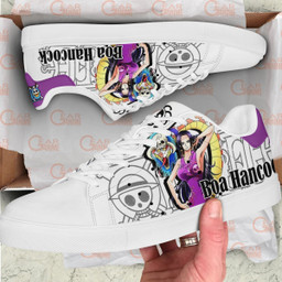 Boa Hancock Skate Sneakers Custom Anime One Piece Shoes - 2 - GearAnime
