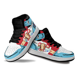 Franky Kids Sneakers Custom Anime One Piece Kids ShoesGear Anime