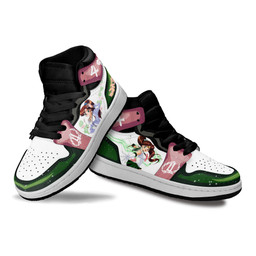 Sailor Jupiter Kids Sneakers Custom Sailor Anime Kids ShoesGear Anime