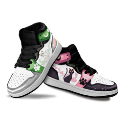 Luna and Artemis Kids Sneakers Custom Sailor Anime Kids ShoesGear Anime