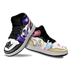 Zeref Dragneel and Mavis Vermillion Kids Sneakers Custom Fairy Tail Anime Kids ShoesGear Anime