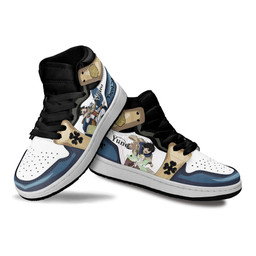 Yuno Grinberryall Kids Sneakers Custom Black Clover Anime Kids ShoesGear Anime