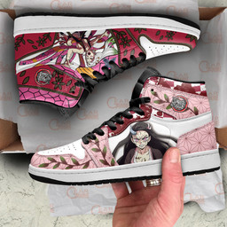 Daki and Nezuko Sneakers Custom Demon Slayer Anime Shoes for OtakuGear Anime