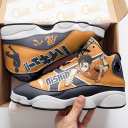 Yuu Nishinoya JD13 Sneakers Haikyuu Custom Anime ShoesGear Anime