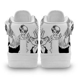 Trunks Kid Sneakers Air Mid Custom Dragon Ball Anime Shoes Mix MangaGear Anime- 1- Gear Anime- 3- Gear Anime