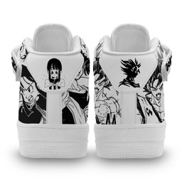 Goku and Chi Chi Sneakers Air Mid Custom Dragon Ball Anime Shoes Mix MangaGear Anime- 1- Gear Anime- 3- Gear Anime
