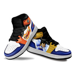 Goku and Vegeta Kids Sneakers Custom Dragon Ball Anime Kids ShoesGear Anime
