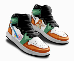 Nami Kids Sneakers Custom One Piece Anime Kids ShoesGear Anime