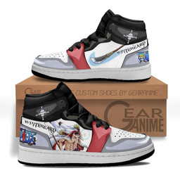 Edward Newgate Kids Sneakers Custom One Piece Anime Kids Shoes for OtakuGear Anime