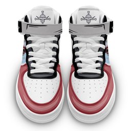 Edward Newgate Force Mid Custom One Piece Anime Shoes -  One Piece - Angle 2