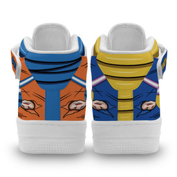 Goku and Vegeta Ki Blast Sneakers Air Mid Custom Dragon Ball Anime Shoes for OtakuGear Anime- 2- Gear Anime