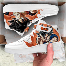 Goku Sneakers Air Mid Custom Dragon Ball Anime Shoes for OtakuGear Anime- 1- Gear Anime- 3- Gear Anime