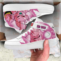 Kid Buu Sneakers Air Mid Custom Dragon Ball Anime Shoes for OtakuGear Anime- 1- Gear Anime- 3- Gear Anime