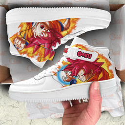 Goku God Sneakers Air Mid Custom Dragon Ball Anime Shoes for OtakuGear Anime- 1- Gear Anime- 3- Gear Anime