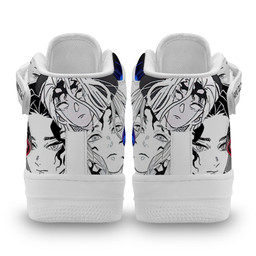 Muzan Kibutsuji Sneakers Air Mid Demon Slayer Anime Shoes Mix MangaGear Anime- 2- Gear Anime