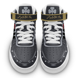 Zora Ideale Sneakers Air Mid Custom Black Clover Anime Shoes for OtakuGear Anime- 1- Gear Anime
