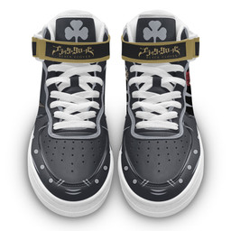 Zora Ideale Mask Sneakers Air Mid Custom Black Clover Anime Shoes for OtakuGear Anime- 1- Gear Anime