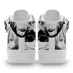 Satoru Gojo Sneakers Air Mid Custom Jujutsu Kaisen Manga ShoesGear Anime- 2- Gear Anime