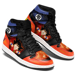Goku Kid Sneakers Custom Dragon Ball Anime Shoes Mix GalaxyGear Anime