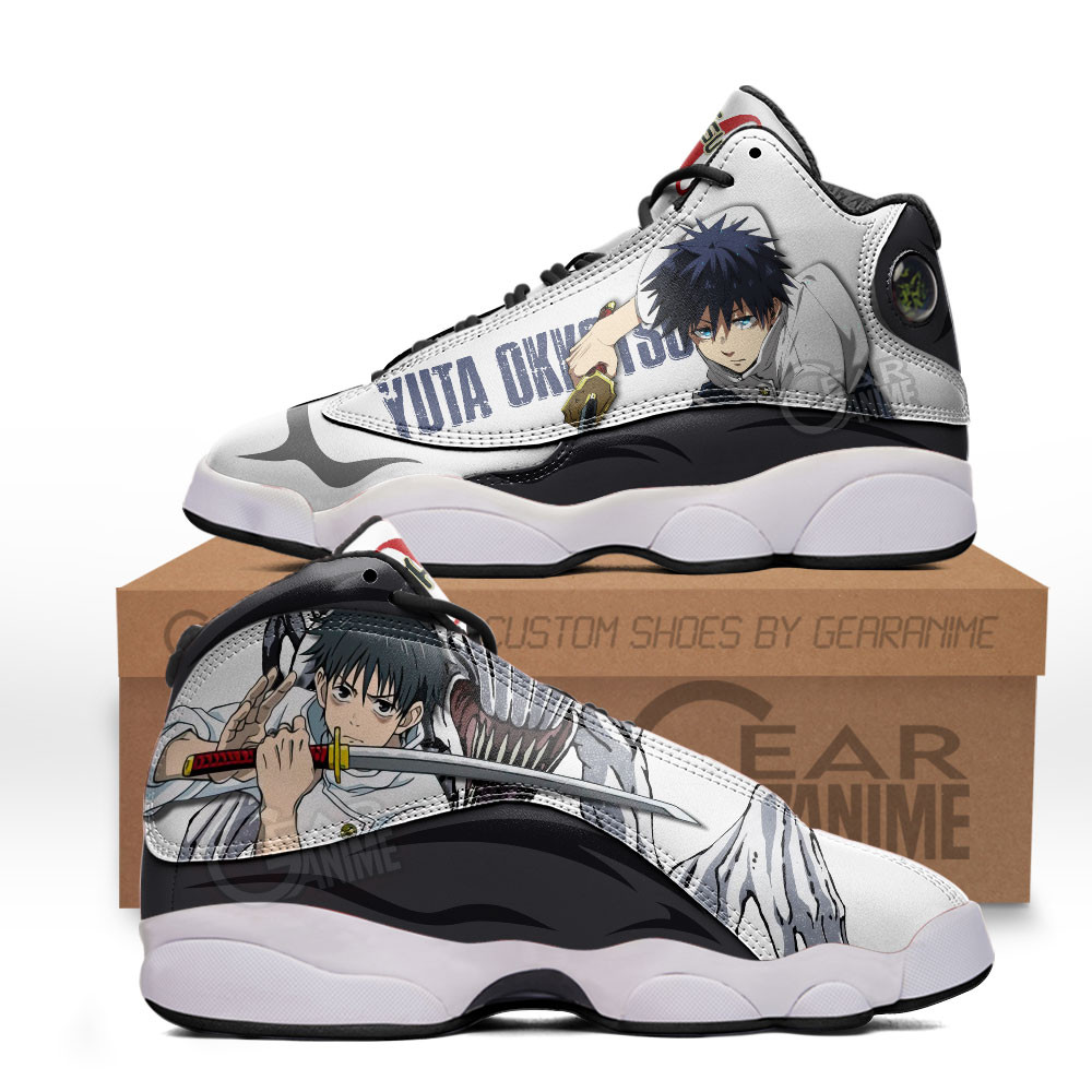 Yuta Okkotsu JD13 Sneakers Jujutsu Kaisen Custom Anime Shoes for OtakuGear Anime