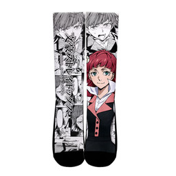 Lucy Maud Montgomery Socks Bungo Stray Dogs Custom Anime Socks for OtakuGear Anime