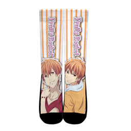 Kyo Sohma Socks Fruits Basket Custom Anime Socks for OtakuGear Anime
