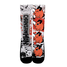 Pochita Socks Chainsaw Man Custom Anime Socks for OtakuGear Anime