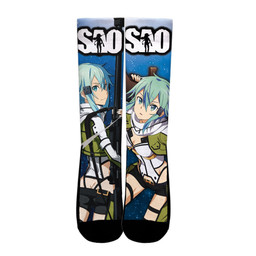 Sinon Socks Sword Art Online Custom Anime Socks for OtakuGear Anime