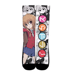 Taiga Aisaka Socks Toradora Custom Anime Socks Mix MangaGear Anime