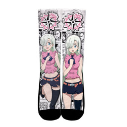 Elizabeth Liones Socks Seven Deadly Sins Custom Anime Socks Mix MangaGear Anime