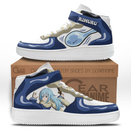 Rimuru Tempest Sneakers Air Mid Custom Reincarnated as a Slime Anime ShoesGear Anime