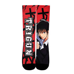 Nicholas D. Wolfwood Socks Trigun Custom Anime Socks for OtakuGear Anime