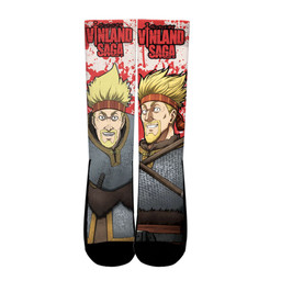 Thorkell Socks Vinland Saga Custom Anime Socks for OtakuGear Anime