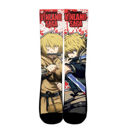 Thorfinn Socks Vinland Saga Custom Anime Socks for OtakuGear Anime