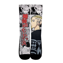 Draken Socks Tokyo Revengers Custom Anime Socks Manga StyleGear Anime