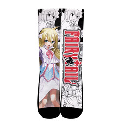 Mavis Vermillion Socks Fairy Tail Custom Anime Socks Manga StyleGear Anime