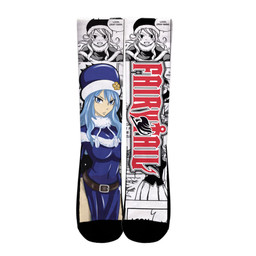 Juvia Lockser Socks Fairy Tail Custom Anime Socks Manga StyleGear Anime