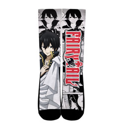 Zeref Dragneel Socks Fairy Tail Custom Anime Socks Manga StyleGear Anime