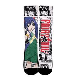 Wendy Marvell Socks Fairy Tail Custom Anime Socks Manga StyleGear Anime