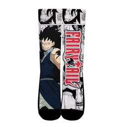 Gajeel Redfox Socks Fairy Tail Custom Anime Socks Manga StyleGear Anime