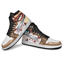 Levi Ackerman and Eren Yeager Sneakers Attack On Titan Custom Anime ShoesGear Anime